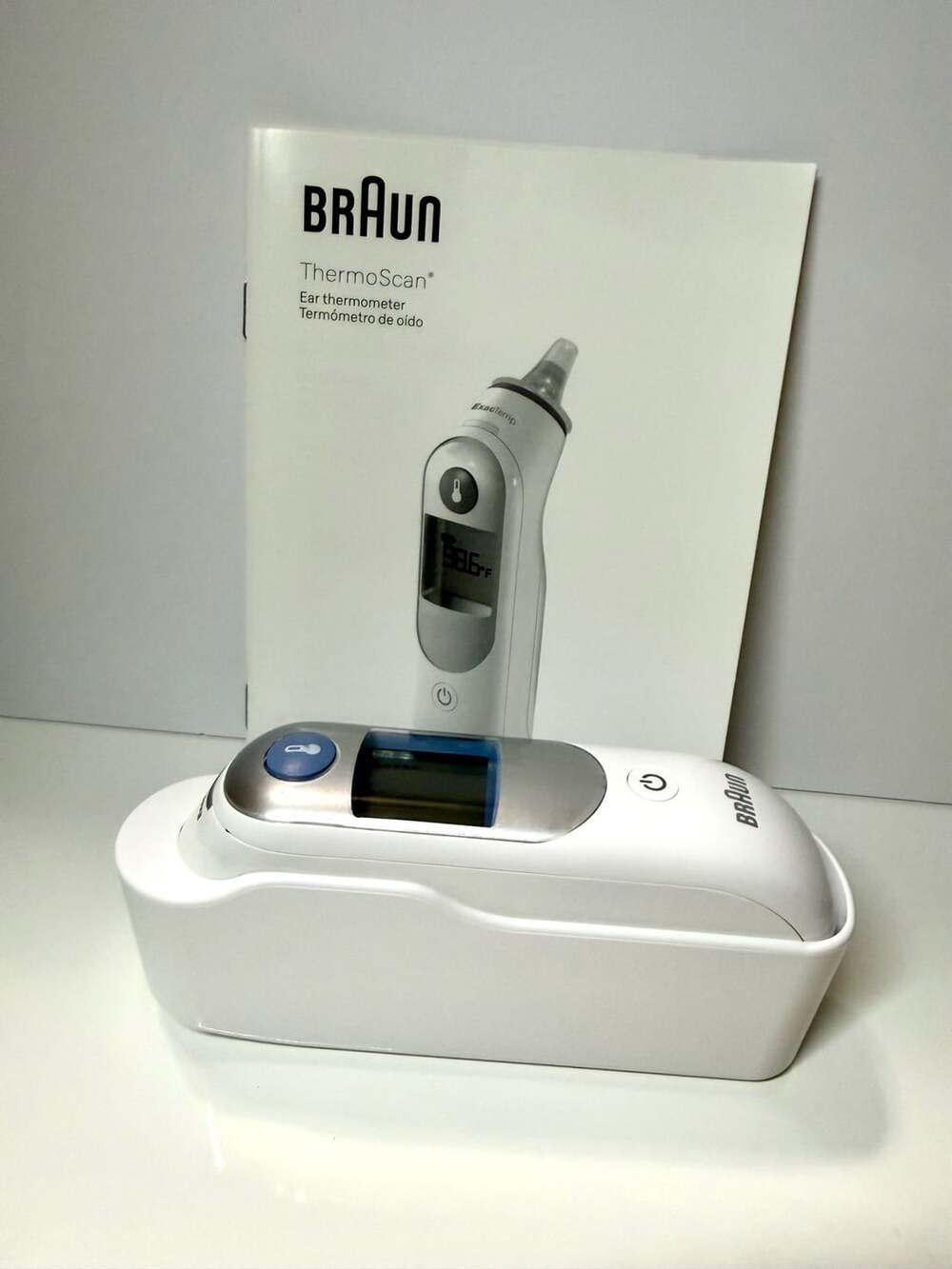 Braun Thermoscan Ear Thermometer with ExacTemp Technology